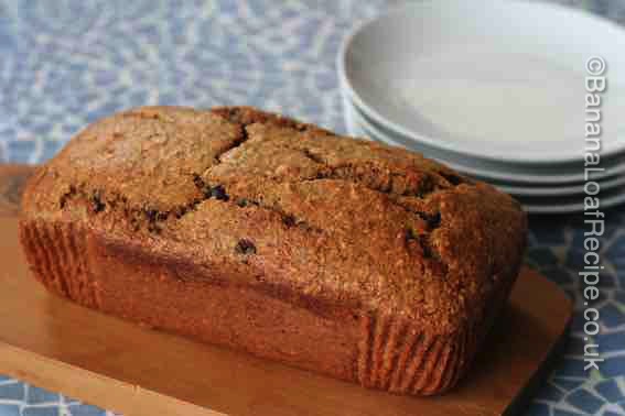 Spiced Choc Chip banana loaf cake to enjoy