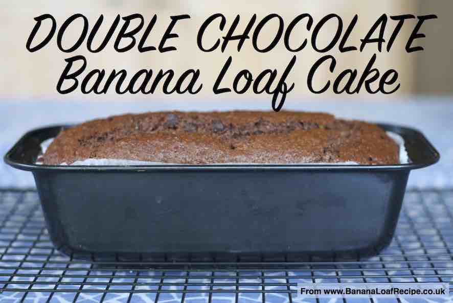 Double Chocolate Banana Loaf Cake