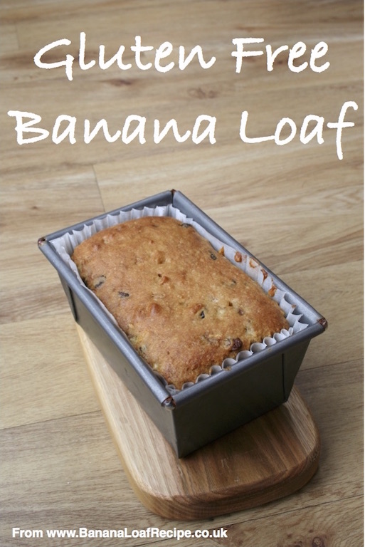 Gluten Free Banana Loaf Cake Recipe