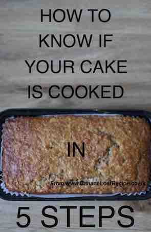 How to know if your cake is cooked in 5 steps